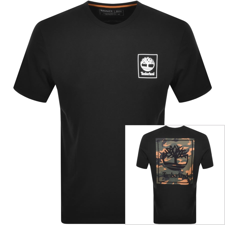 Alternative Image for ProductTimberland Back Logo T Shirt Black1